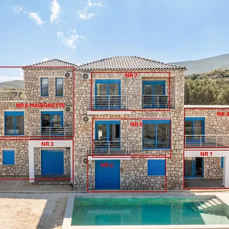 Royal Majestic Residences With Pool & Sea View, North Zakynthos